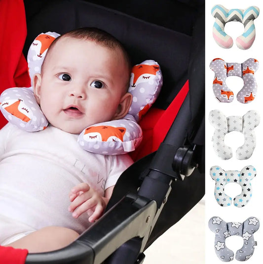 Almohada de Viaje para Bebés - Soporte Ergonómico para Cabeza y Cuello