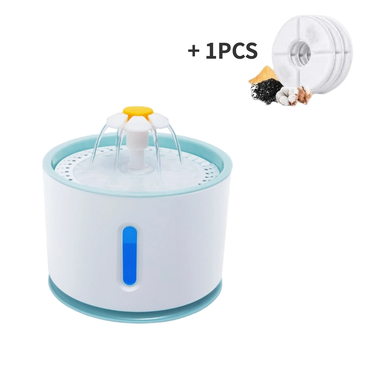 Fuente de Agua Automática 2.4L para Mascotas - Opciones