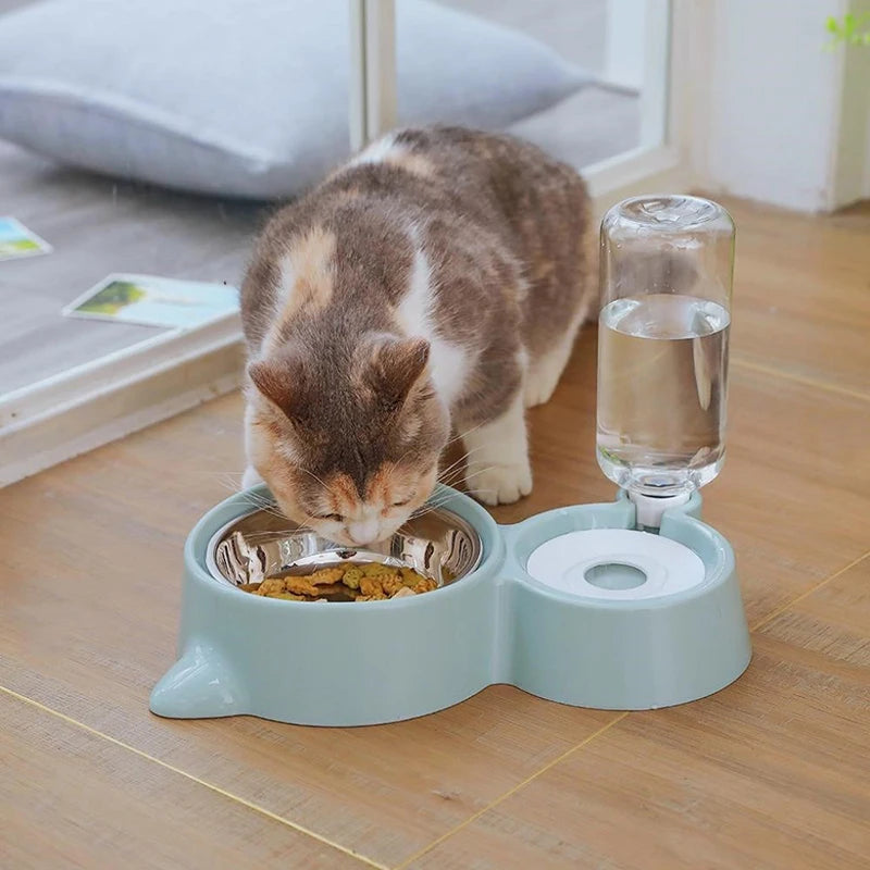 Dispensador de Agua y Comida para Mascotas