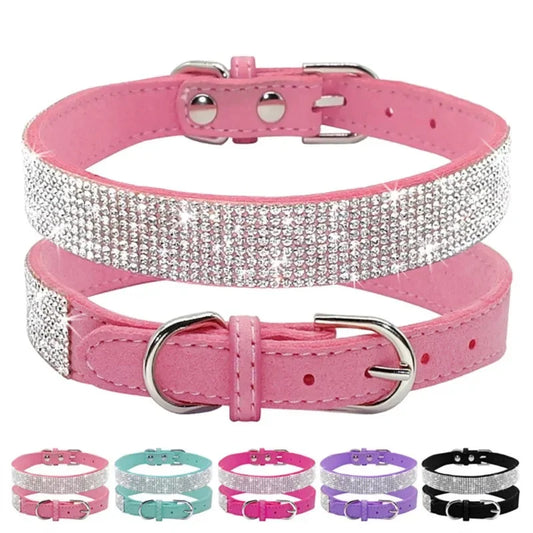 Collar con Brillantes para Perros y Gatos - Bazar Urbano