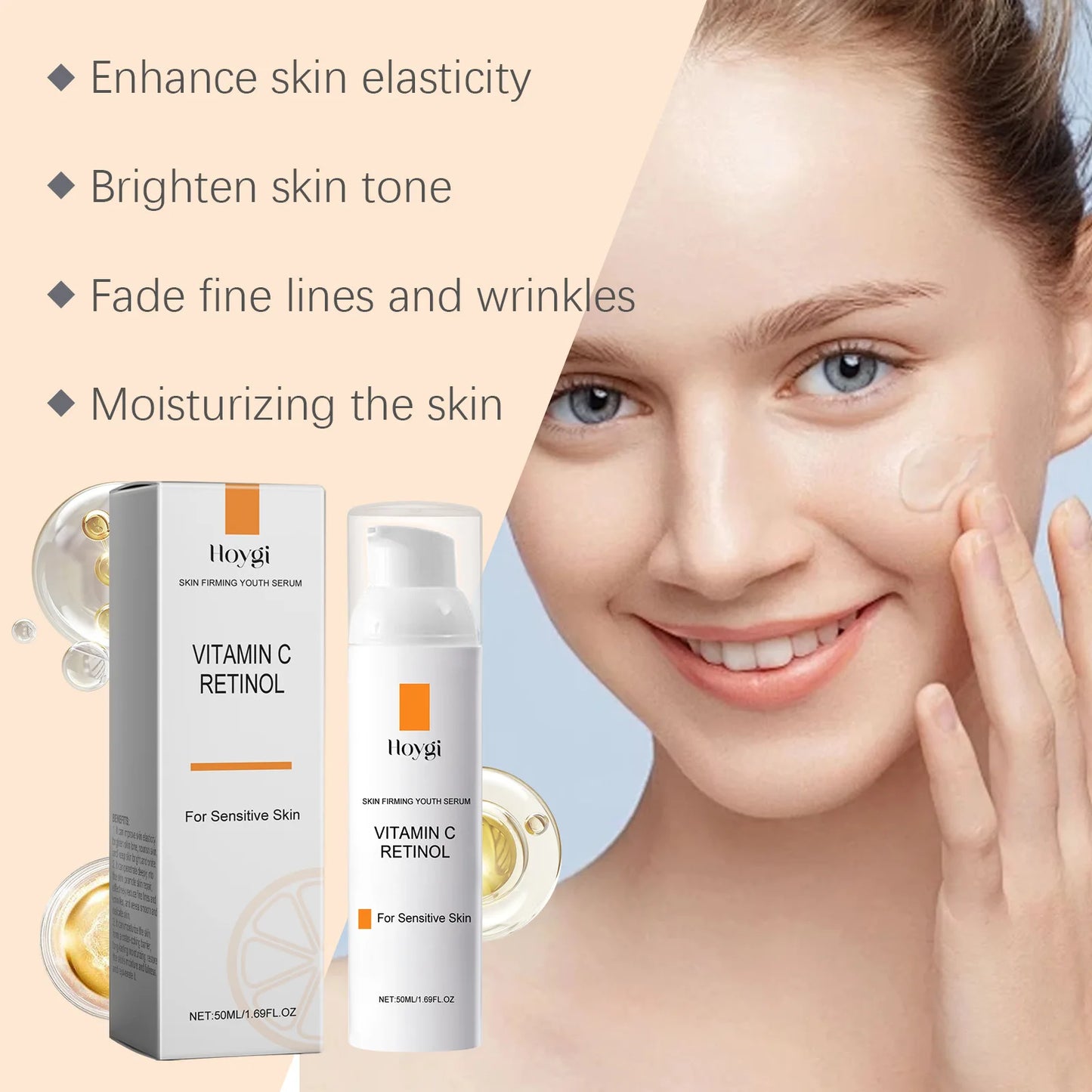 Serum Facial con Retinol y Vitamina C