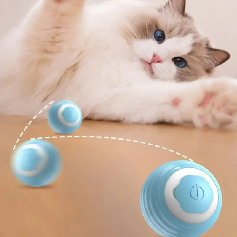 Juguete Interactivo para Gatos - Bola Mágica Automática