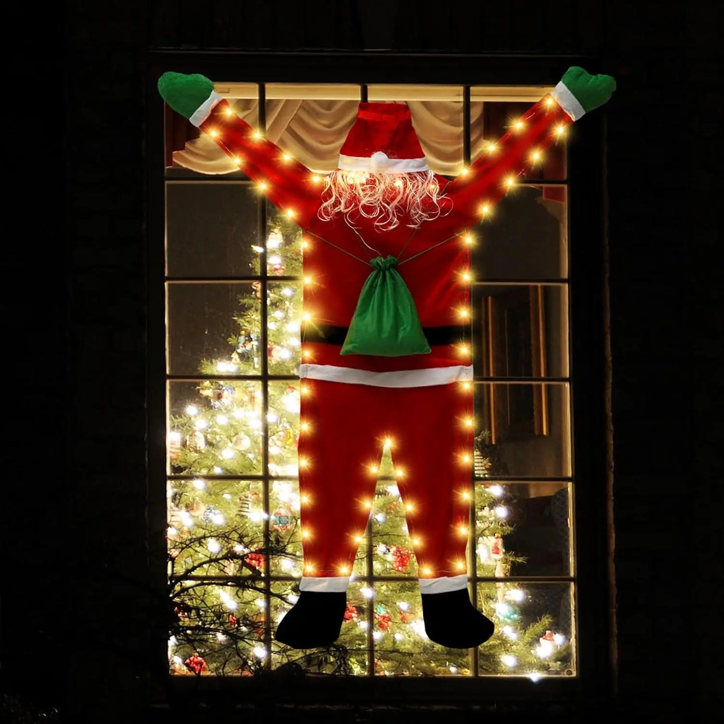 Santa Claus Trepador de Gran Tamaño