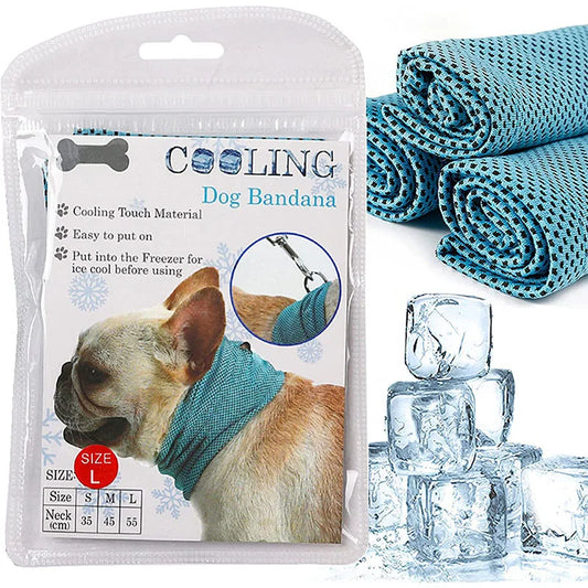 Bandana Refrescante para Perros - Instantánea Anti-Calor - Bazar Urbano