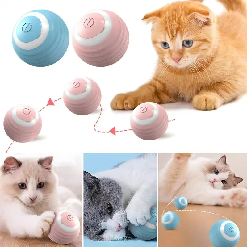 Juguete Interactivo para Gatos - Bola Mágica Automática