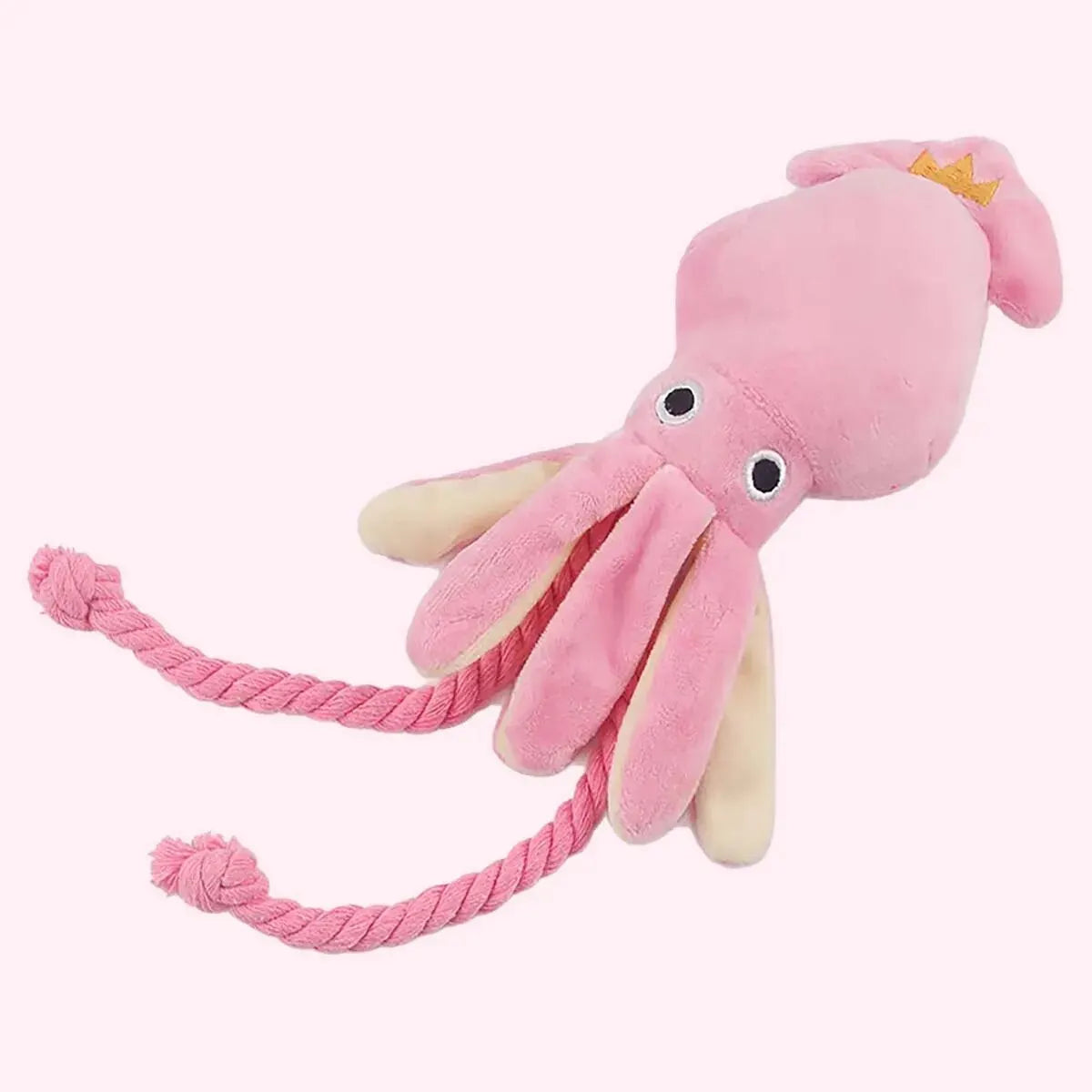 Juguete de Peluche Pulpo para Mascotas - Bazar Urbano